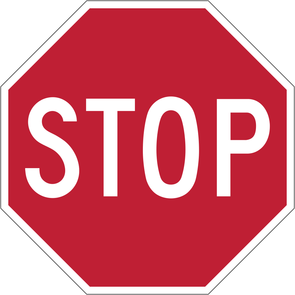 Ontario stop sign