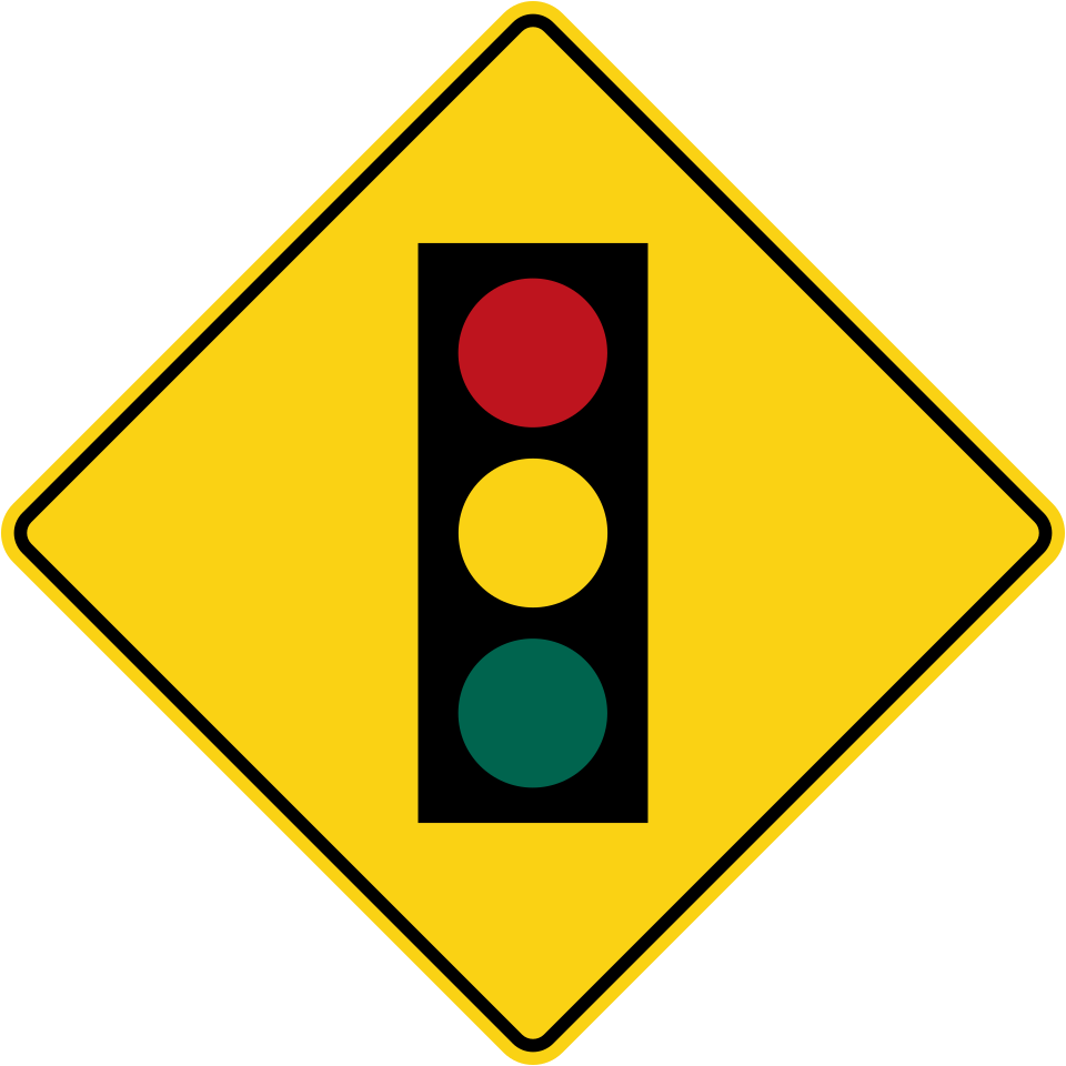 Ontario traffic lights ahead